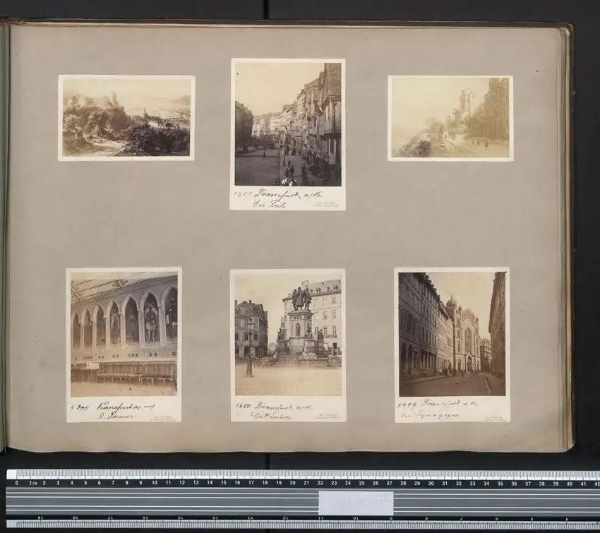 Fotoalbum mit 57 Fotografien, Alexandra v. Sachsen-Altenburg, Frankfurt / Main mit Synagoge, Danzig, Bad Reichenhall 23