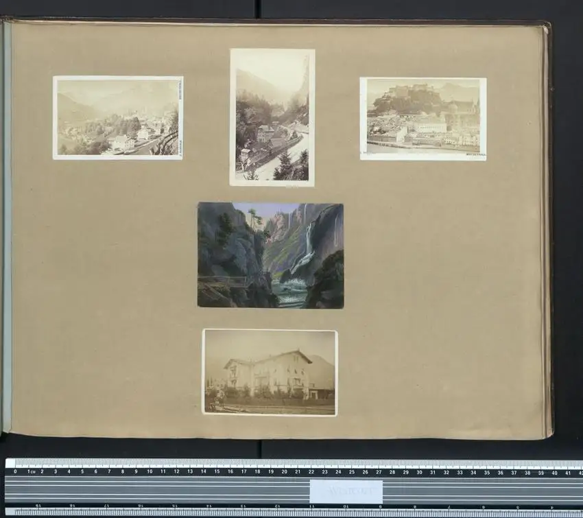 Fotoalbum mit 57 Fotografien, Alexandra v. Sachsen-Altenburg, Frankfurt / Main mit Synagoge, Danzig, Bad Reichenhall 29