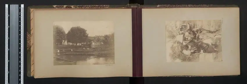 Fotoalbum mit 42 Fotografien. K.u.K. Kriegsmarine, Rundreise / Expedition Lagos, Kamerun, Dakar, Freetown, New York 11
