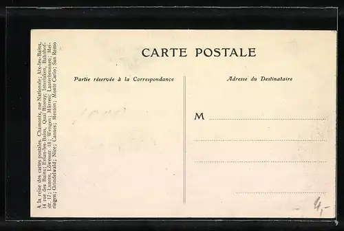 AK Interlaken, Ortsansicht und die Jungfrau