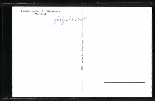 AK Melchtal, Töchter-Institut St. Philomena