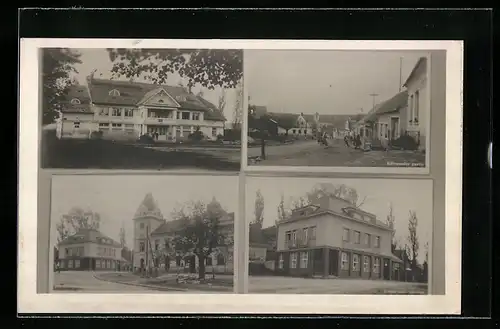 AK Krivsoudov, Strassenpartie, verschiedene Gebäude