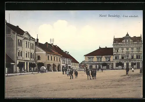 AK Nové Benátky, Cast namesti