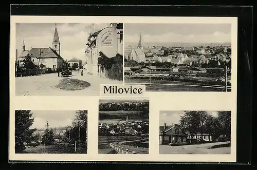 AK Milovice, Restaurace Pokoje, Panorama