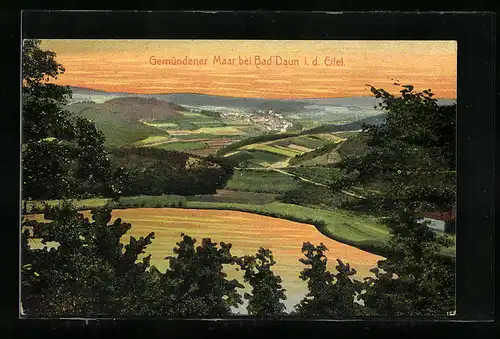 AK Bad-Daun /Eifel, Gemündener Maar