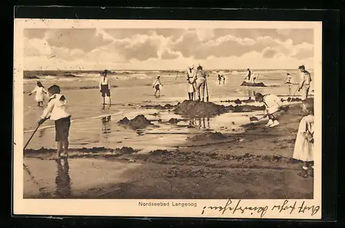 AK Langeoog, Badegäste am Strand