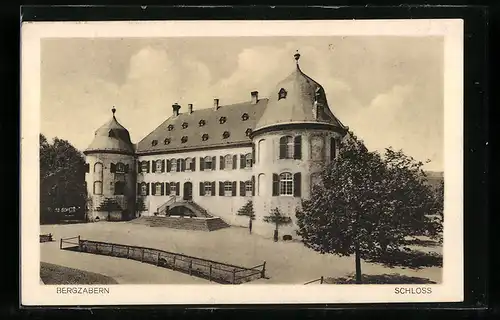AK Bergzabern, Schloss mit Anlagen