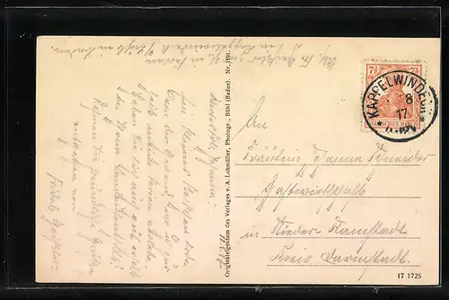 AK Bühl /Baden, Burgruine Windeck