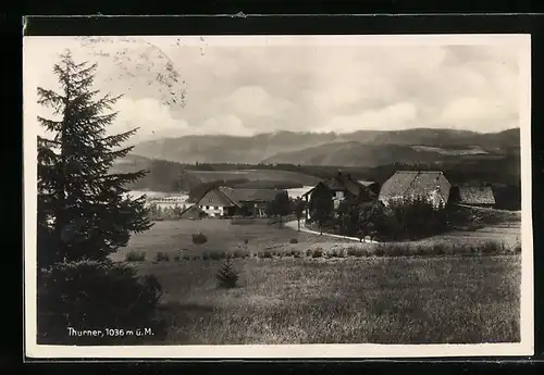 AK Hinterzarten, Hotel u. Pension auf dem Thurner, Bes. Rob. Herrmann