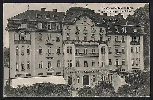 AK Bad Trencsenteplicz-fürdö, Nagyszalloda-Grand Hotel