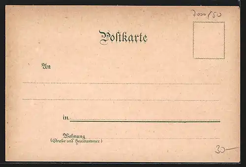 Lithographie Cannstatt, Panoramablick mit Eisenbahnbrücke, Kursaal & König Karl Brücke