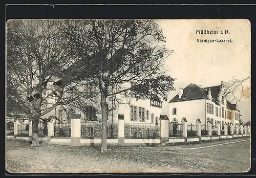 AK Müllheim i. B., Garnison-Lazarett