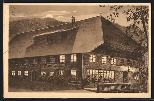 AK Todtmoos, Gasthof u. Pension Schwarzwaldhaus