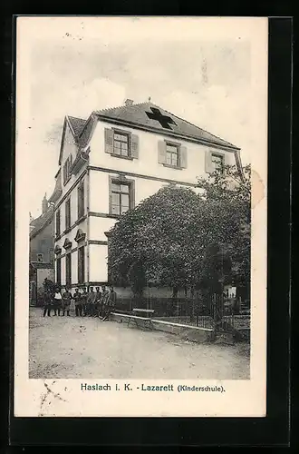 AK Haslach i. K., Lazarett in der Kinderschule