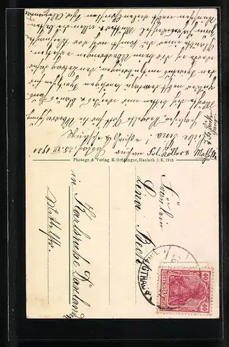 AK Haslach i. K., Lazarett in der Kinderschule