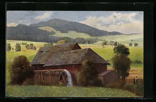 AK Schneidemühle im Schwarzwald