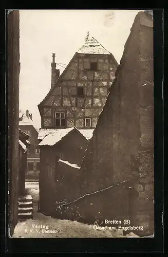 AK Bretten, Gasse am Engelsberg