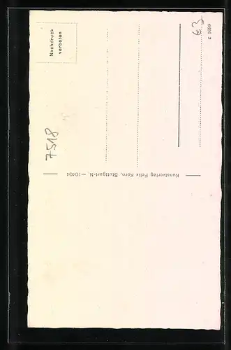 AK Bretten /Baden, Strassenpartie am Pfeifferturm