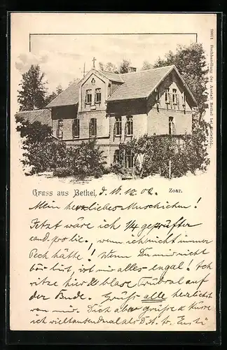 AK Bethel, Haus Zoar im Sonnenschein