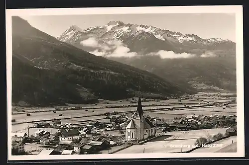 AK Bramberg am Wildkogel, Gesamtansicht mit Kirche