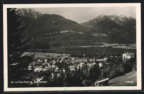 AK Greifenburg, Blick auf den Ort