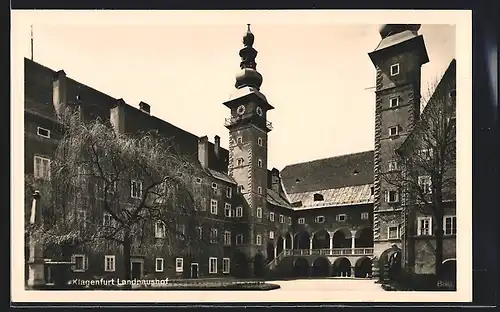 AK Klagenfurt, Blick in den Landhaushof