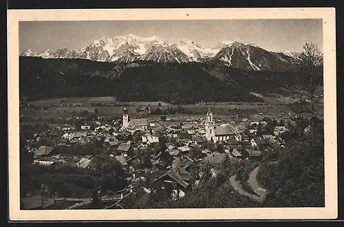 AK Schladming, Teilansicht mit Dachstein