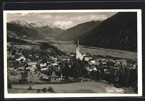 AK Imst /Tirol, Teilansicht mit Kirche