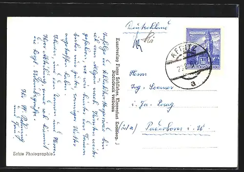 AK Afritz /Kärnten, Gasthof Seebräuer am Afritzersee