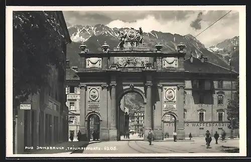 AK Innsbruck, Triumphpforte