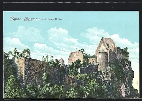 AK Aggstein a. d. Donau, Ruine Aggstein