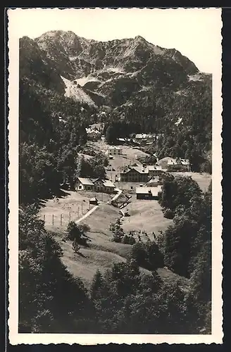 AK Hallstatt, Salzberg mit Plassen