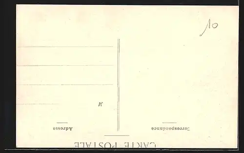 AK Gennevilliers, Crue de la Seine 1910, Avenue du Pont de St-Ouen, La Sablière