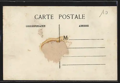 AK Neuilly-sur-Seine, Crue de la Seine 1910, Le Boulevard Victor Hugo