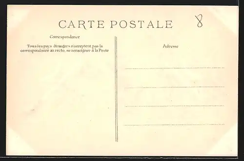 AK Issy-les-Moulineaux, Crue de la Seine 1910, Les Magasins Generaux