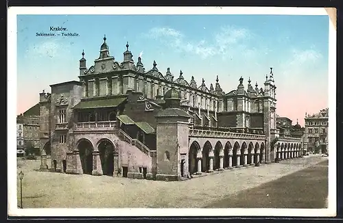 AK Kraków, Sukiennice, Tuchhalle