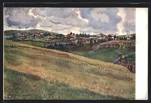 Künstler-AK Baikal, Olovianaia