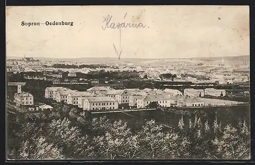 AK Sopron, Blick auf die Kaserne