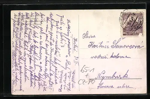 AK Prag / Praha, Wilsonovo nádrazi, Bahnhof