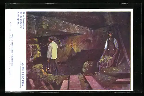 AK Wieliczka, In der Krisallgrotte
