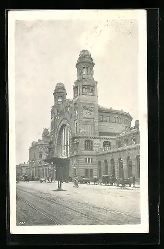 AK Prag / Praha, Franz Josefs Bahnhof