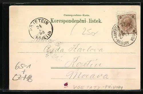 AK Vsetaty, Obchod Adolf Oplatka, Mlýn Priborech, Nádrazi Vsetaty-Privory