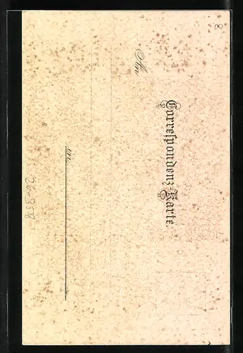 Lithographie Wien, Nadlergasse im IX. Bezirk