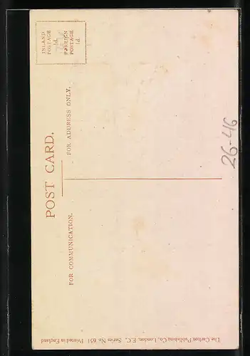 Künstler-AK Court Barber: Quiet Ready, Allzeit bereit, Portrait eines Jungen in Matrosenanzug