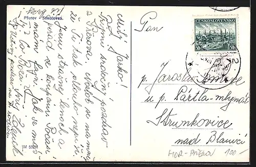 AK Prerov, Haus der Turnbewegung Sokol