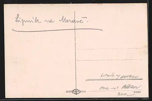 AK Leipnik, Gebäude am Ringplatz