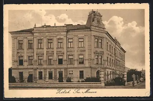 AK Zábreh, Strassenpartie am Gymnasium