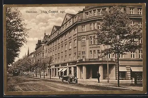 AK Olomouc, Trida Ceskych legii, Chechoslavie