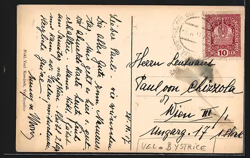 AK Vel. Bystrice, Pivovar, Radnice, Nadrazi