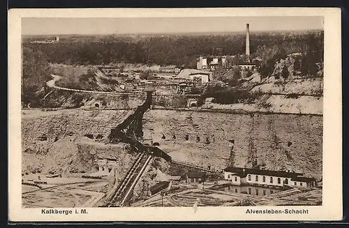 AK Kalkberge, Alvensleben-Schacht